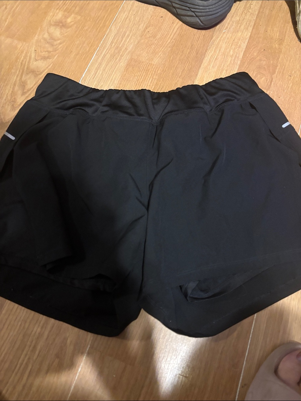 Black shorts, women, size large 12-14